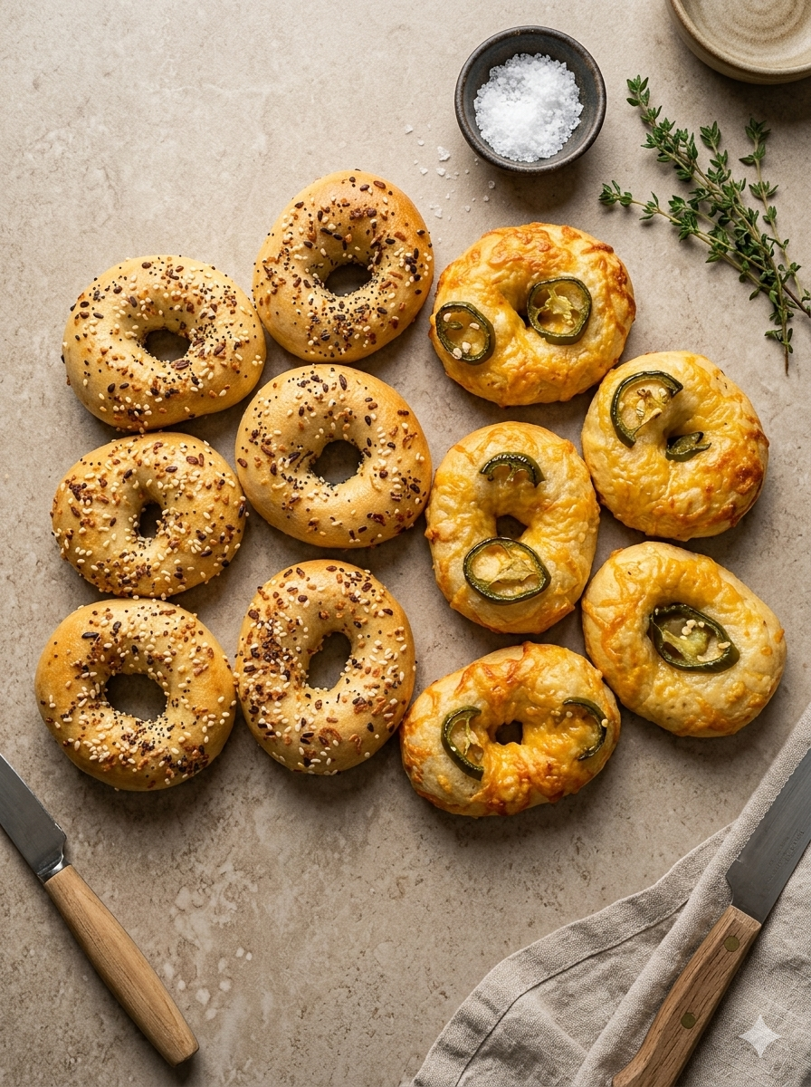 Hand-Rolled Bagels